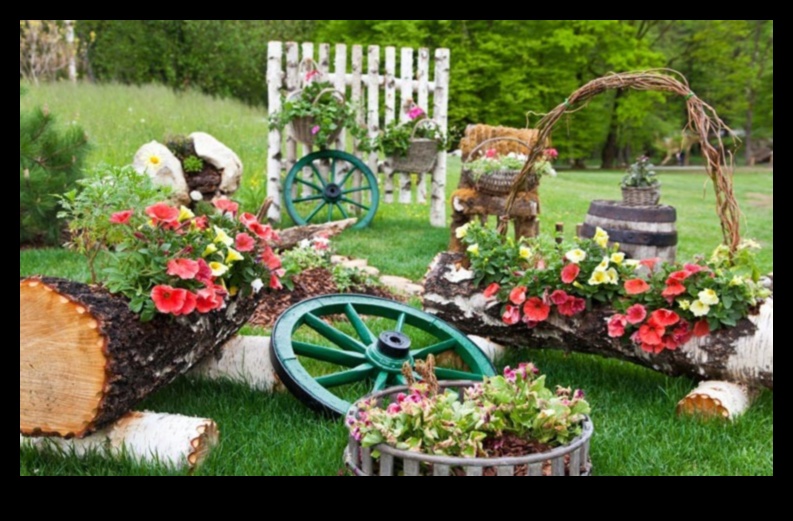 Serenitate sculptată: ridicați-vă grădina cu accente de decor șic