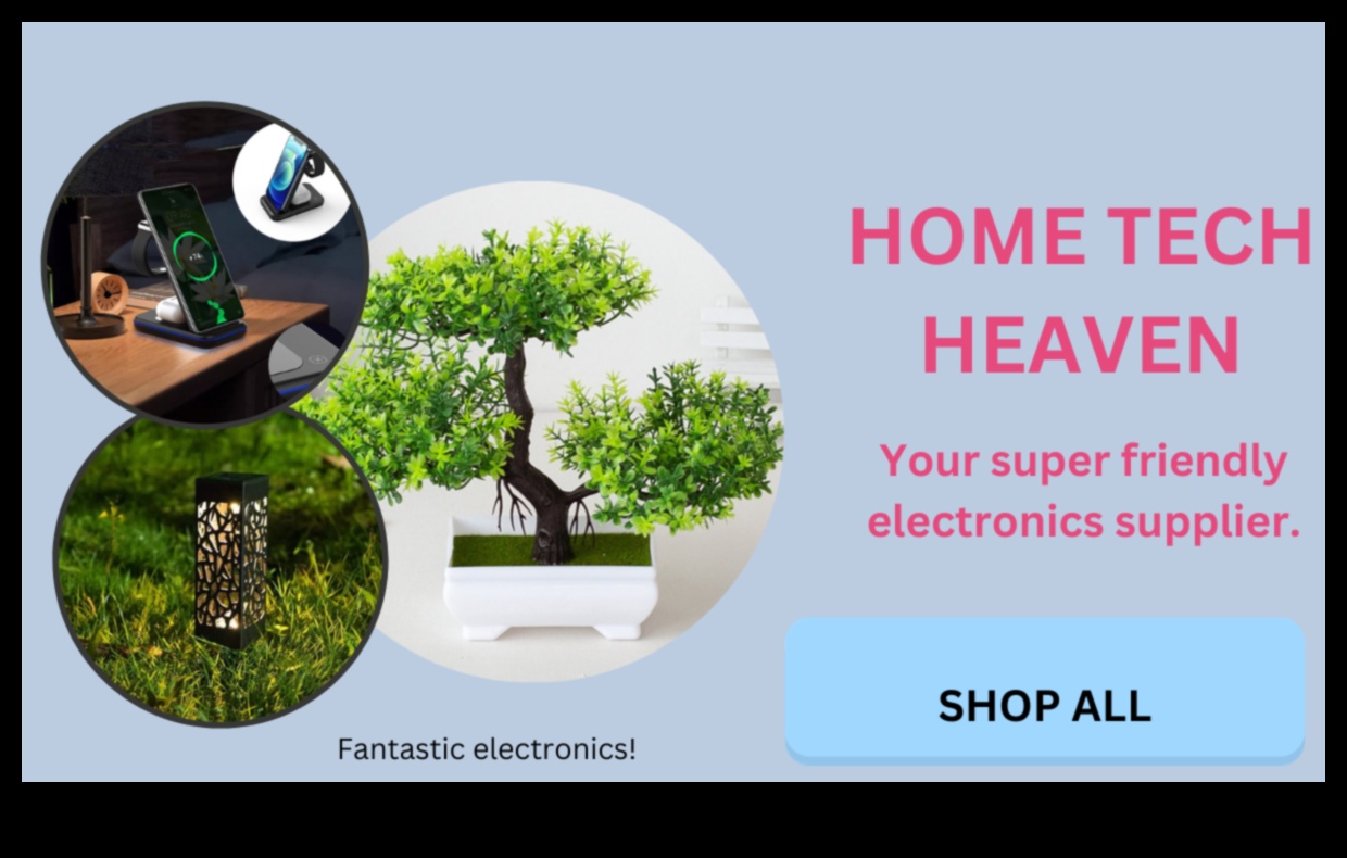 Tech Haven: ridicați-vă casa cu electronice și gadgeturi premium